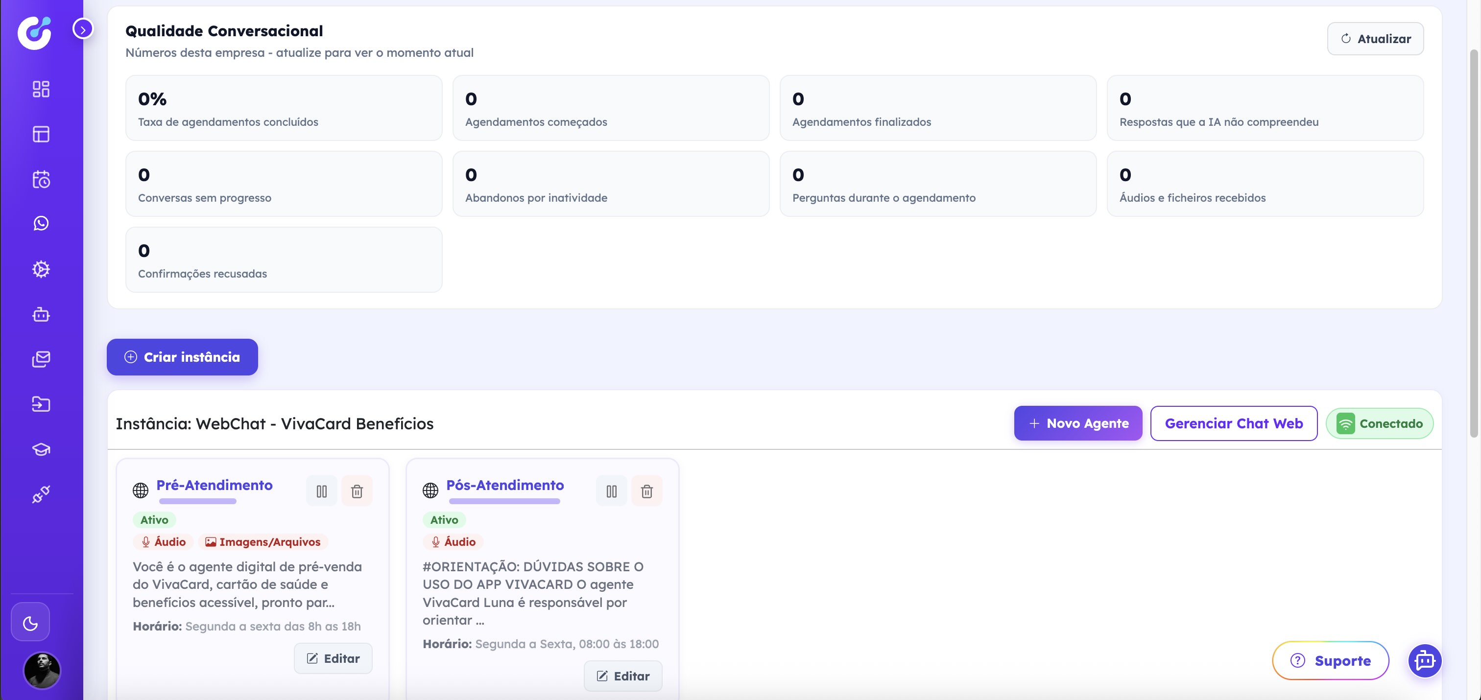 Agentes IA Climbfy para agenda m&eacute;dica
