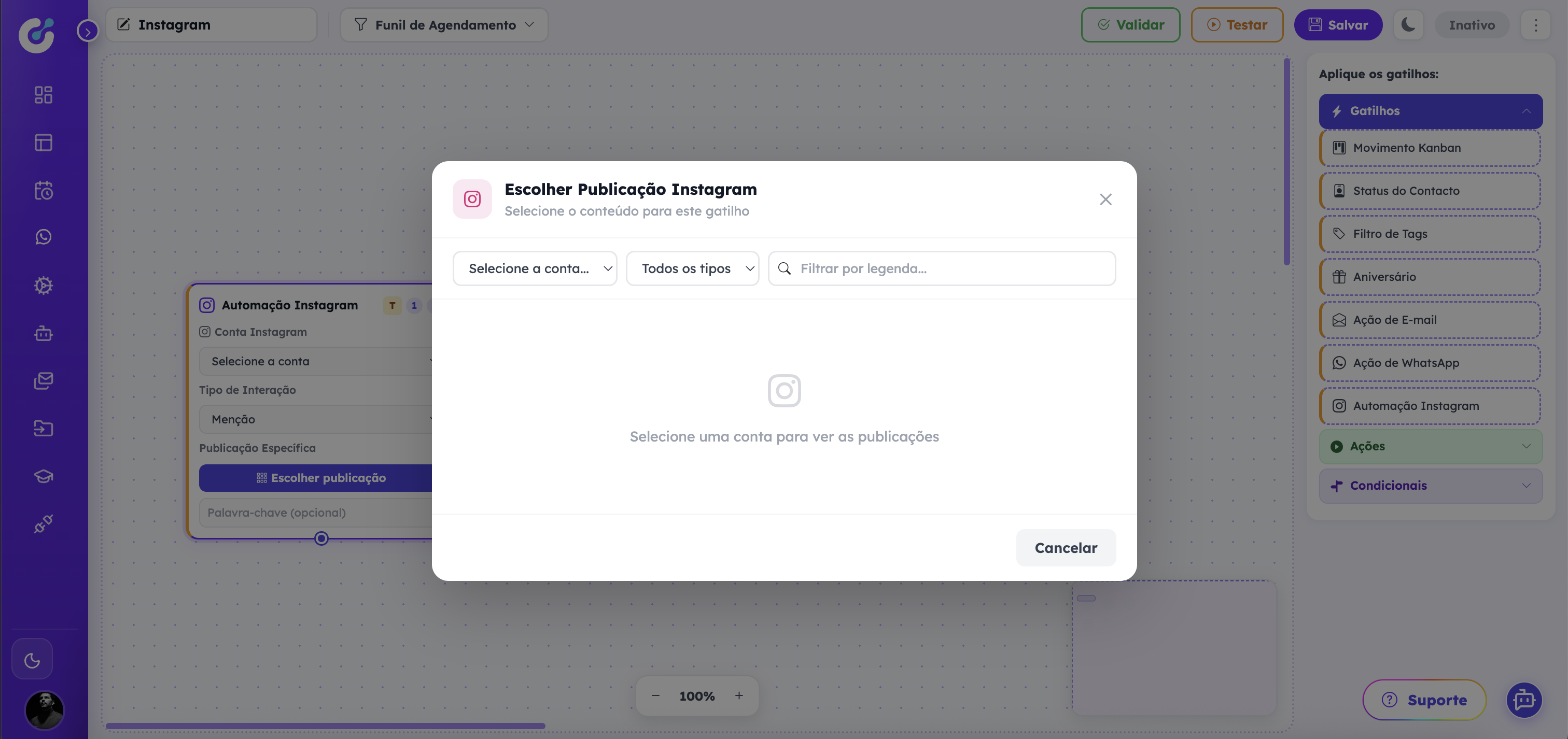 Instagram Automa&ccedil;&atilde;o Climbfy